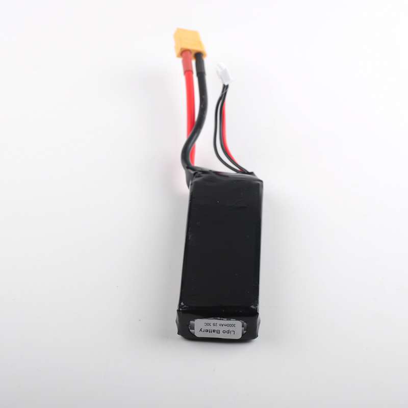 Batterie installée dans avion ou drone RC